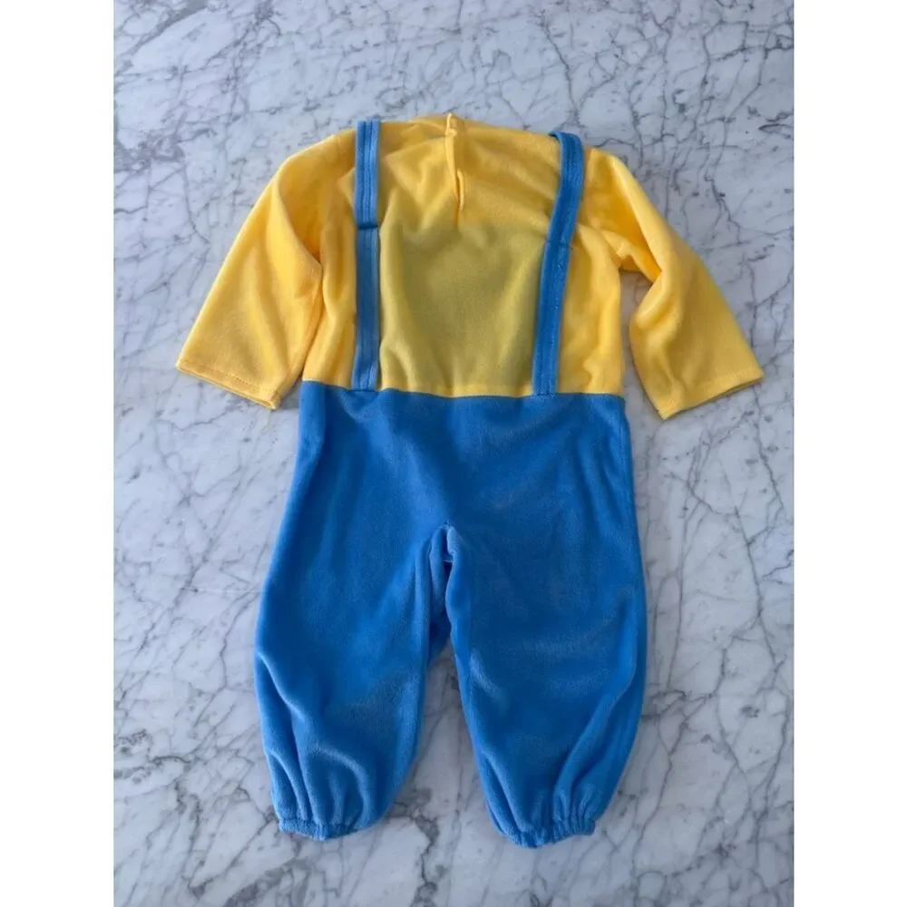 Minion Toddler Fleece Overall Costume Sz 2T Despicable Me